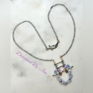 Blue Lace Agate Necklace